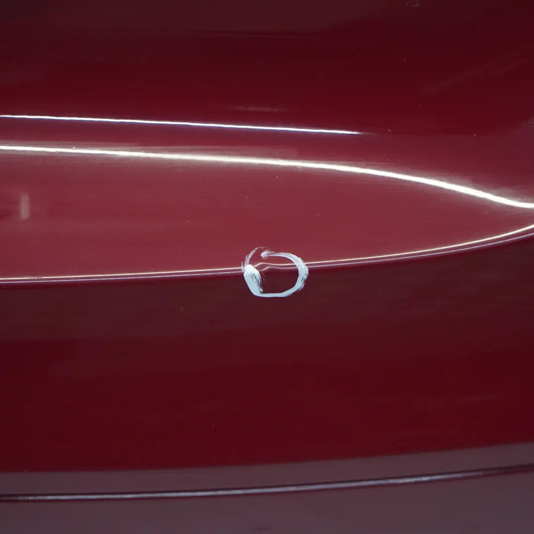 Audi TT 8J Rear Bumper Trim Panel Covering Individual Red Painted - SKU 8J0807303-RED - Part number 8J0807303