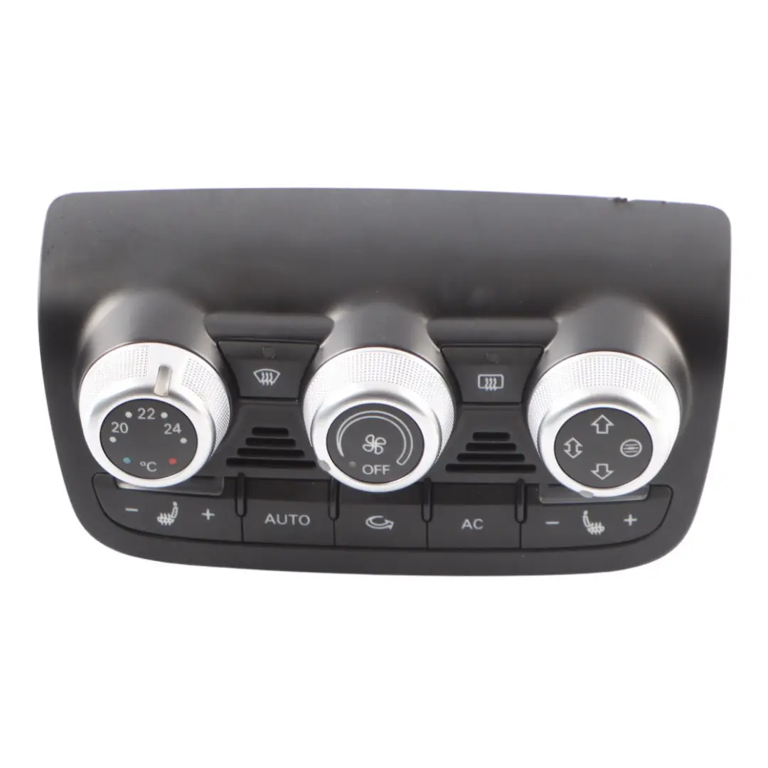 Audi TT 8J Air Conditioning A/C Climate Control Heater Switch Panel - SKU 8J0820043BB - Part number 8J0820043BB