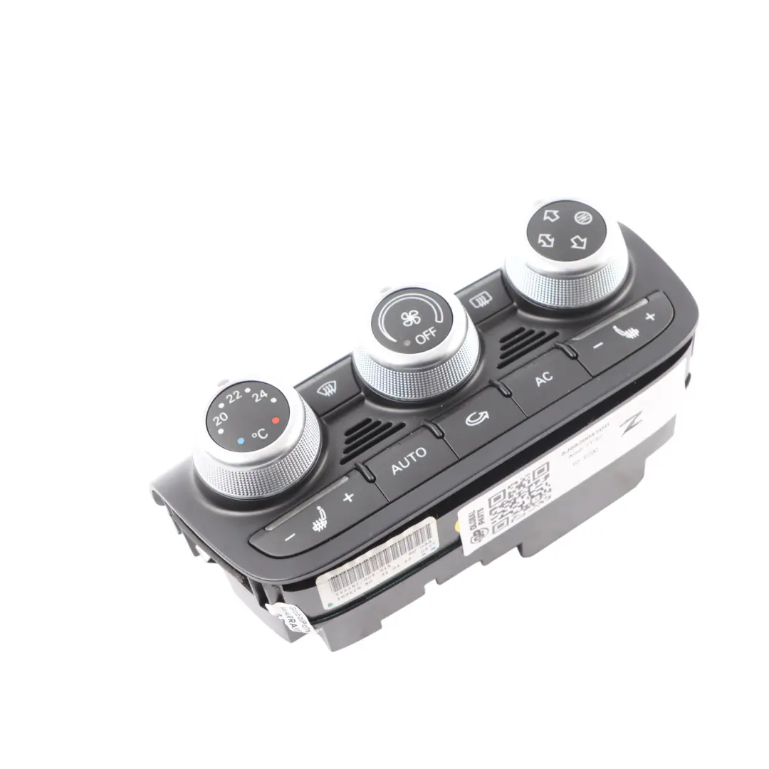 Audi TT 8J Air Conditioning A/C Climate Control Heater Switch Panel - SKU 8J0820043BB - Part number 8J0820043BB