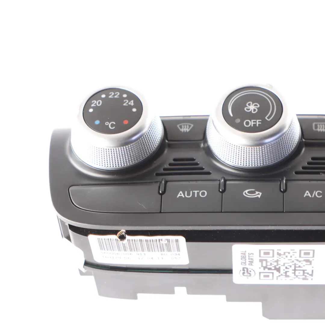 Heater Climate Control A/C Unit Air Control Panel Switch to Audi TT 8J with Part number 8J0820043BE Audi TT 8J Heater Climate Control A/C Unit Air Control Panel Switch - SKU 8J0820043BE - Part number 8J0820043BE