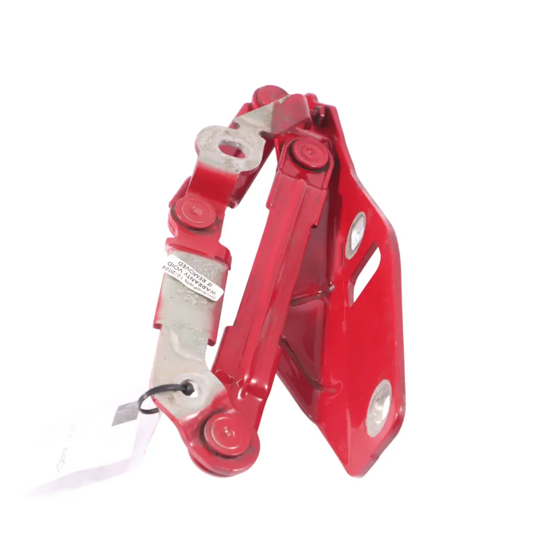 Front Bonnet Hood Hinge Left N/S Red to Audi TT 8J with Part number 8J0823301H Audi TT 8J Front Bonnet Hood Hinge Left N/S Red - SKU 8J0823301H-RED - Part number 8J0823301H