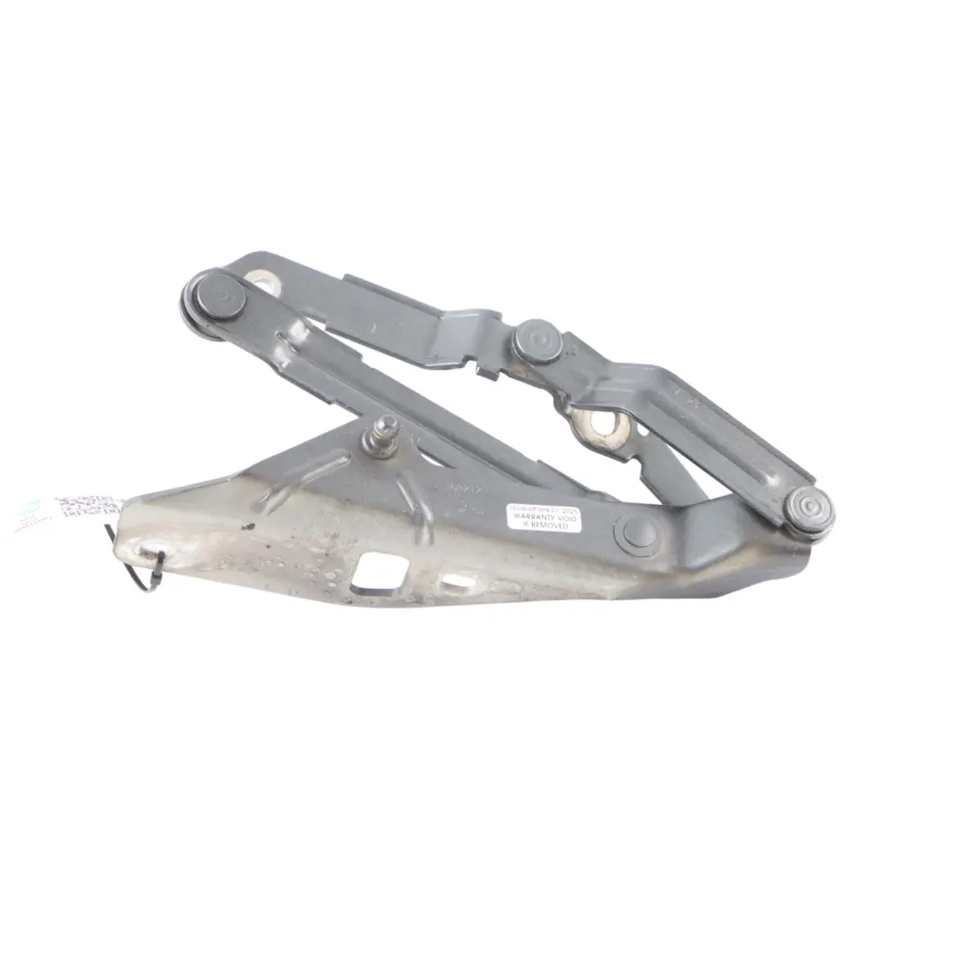 Front Bonnet Hood Hinge Right O/S Daytona Grey Pearl - Z7S to Audi TT 8J with Part number 8J0823302H Audi TT 8J Front Bonnet Hood Hinge Right O/S Daytona Grey Pearl - Z7S - SKU 8J0823302H-DGR - Part number 8J0823302H