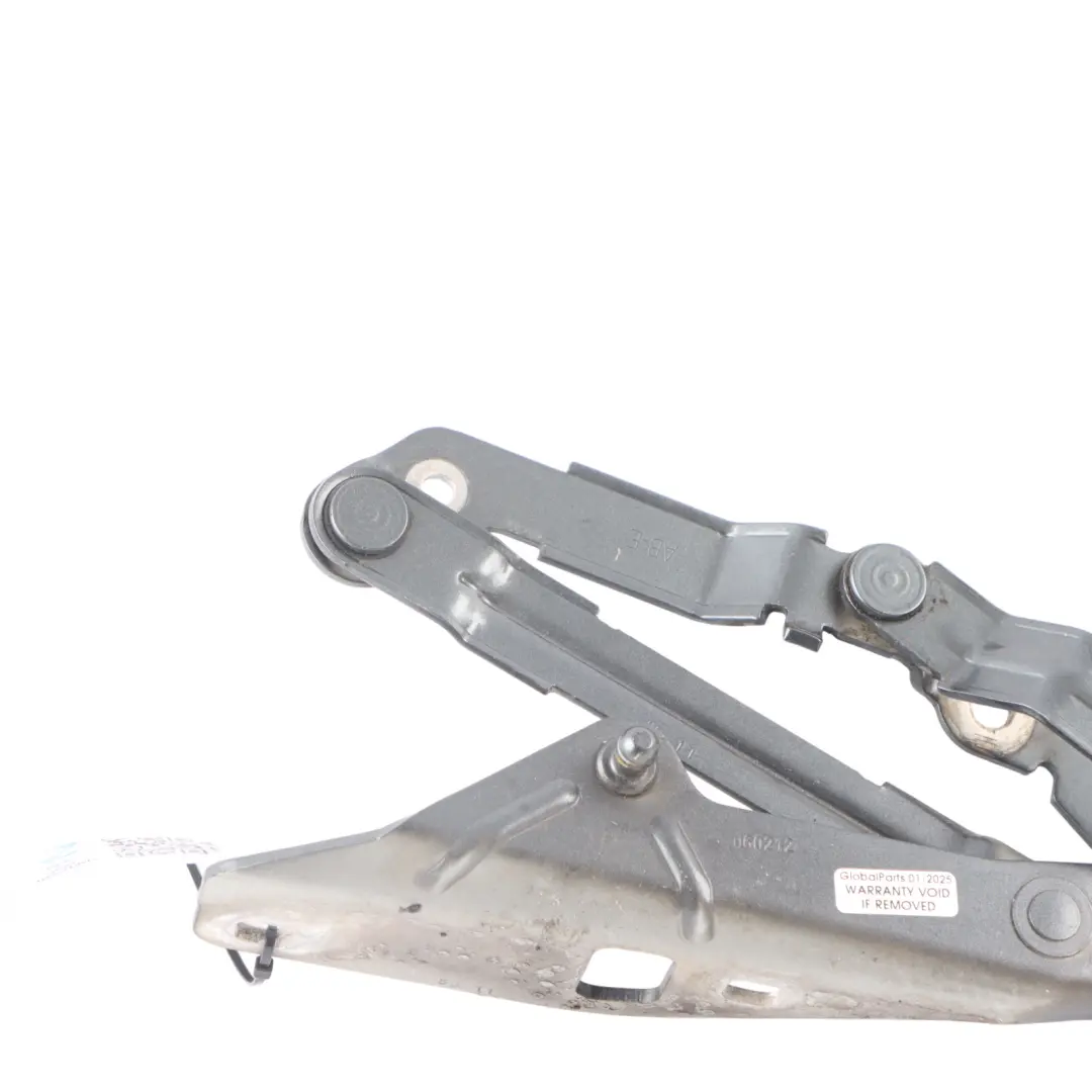 Front Bonnet Hood Hinge Right O/S Daytona Grey Pearl - Z7S to Audi TT 8J with Part number 8J0823302H Audi TT 8J Front Bonnet Hood Hinge Right O/S Daytona Grey Pearl - Z7S - SKU 8J0823302H-DGR - Part number 8J0823302H