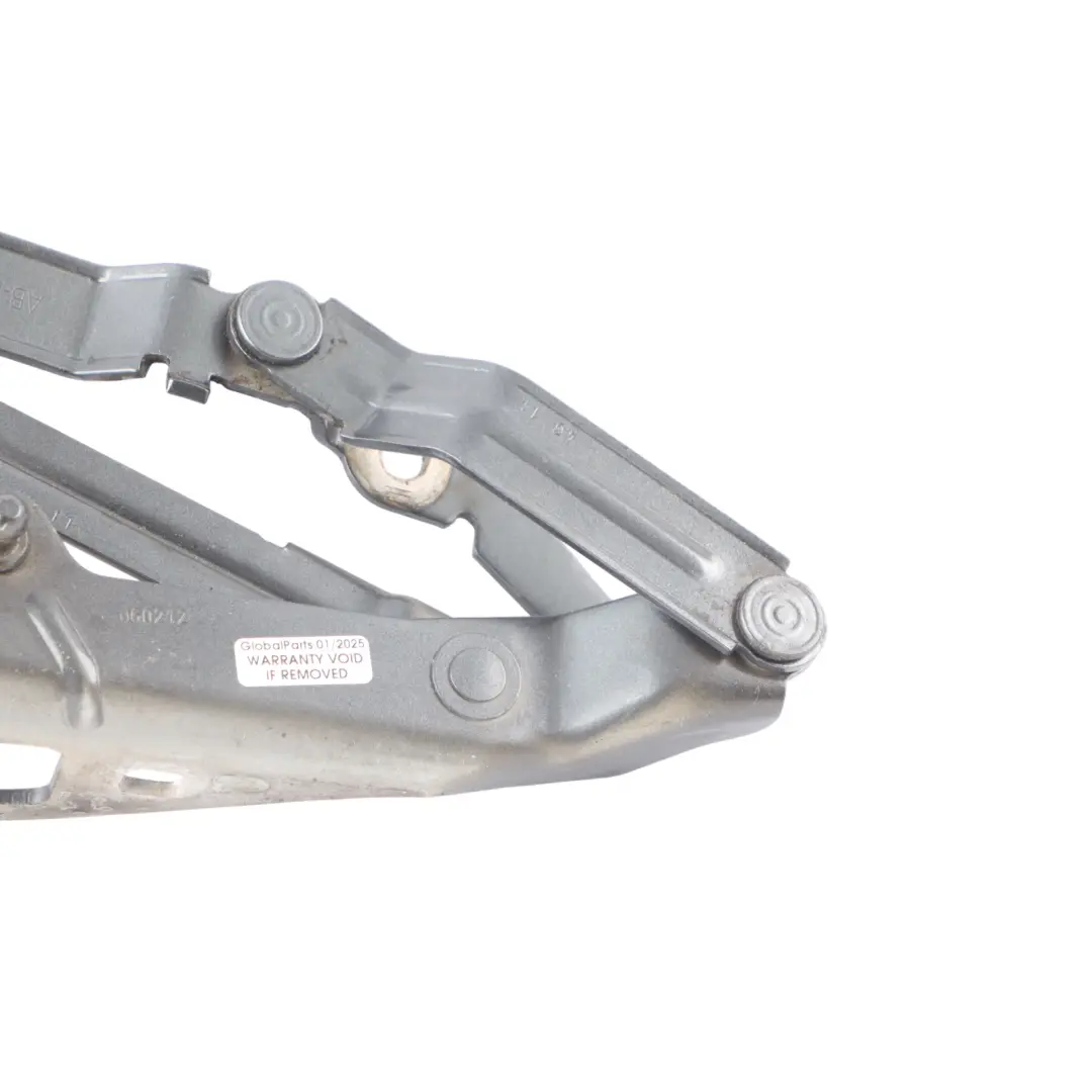 Front Bonnet Hood Hinge Right O/S Daytona Grey Pearl - Z7S to Audi TT 8J with Part number 8J0823302H Audi TT 8J Front Bonnet Hood Hinge Right O/S Daytona Grey Pearl - Z7S - SKU 8J0823302H-DGR - Part number 8J0823302H