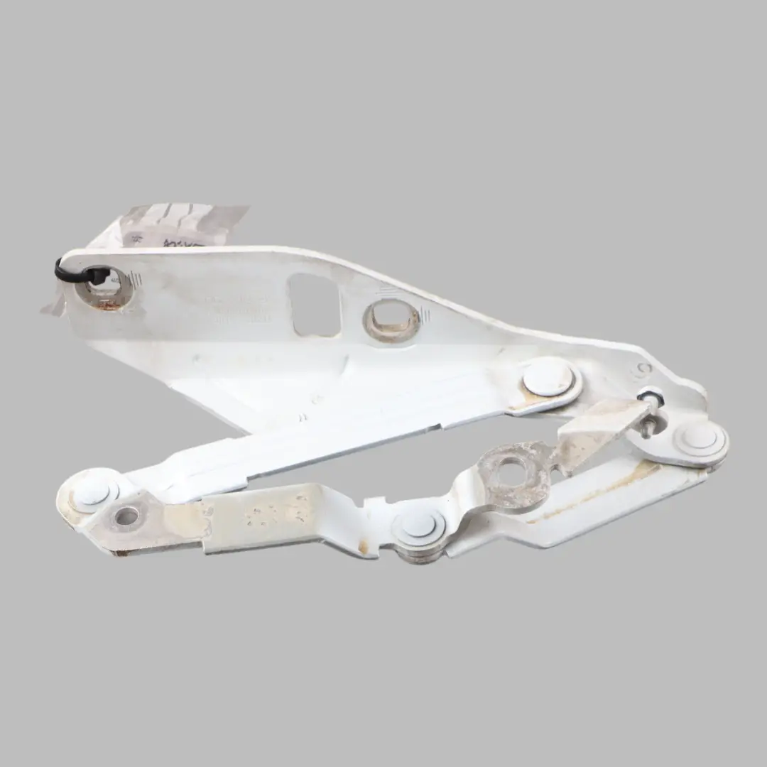 Bonnet Lid Hinge Front Right O/S Metallic Glacier White - S9R to Audi TT 8J with Part number 8J0823302H Audi TT 8J Bonnet Lid Hinge Front Right O/S Metallic Glacier White - S9R - SKU 8J0823302H-MGW - Part number 8J0823302H