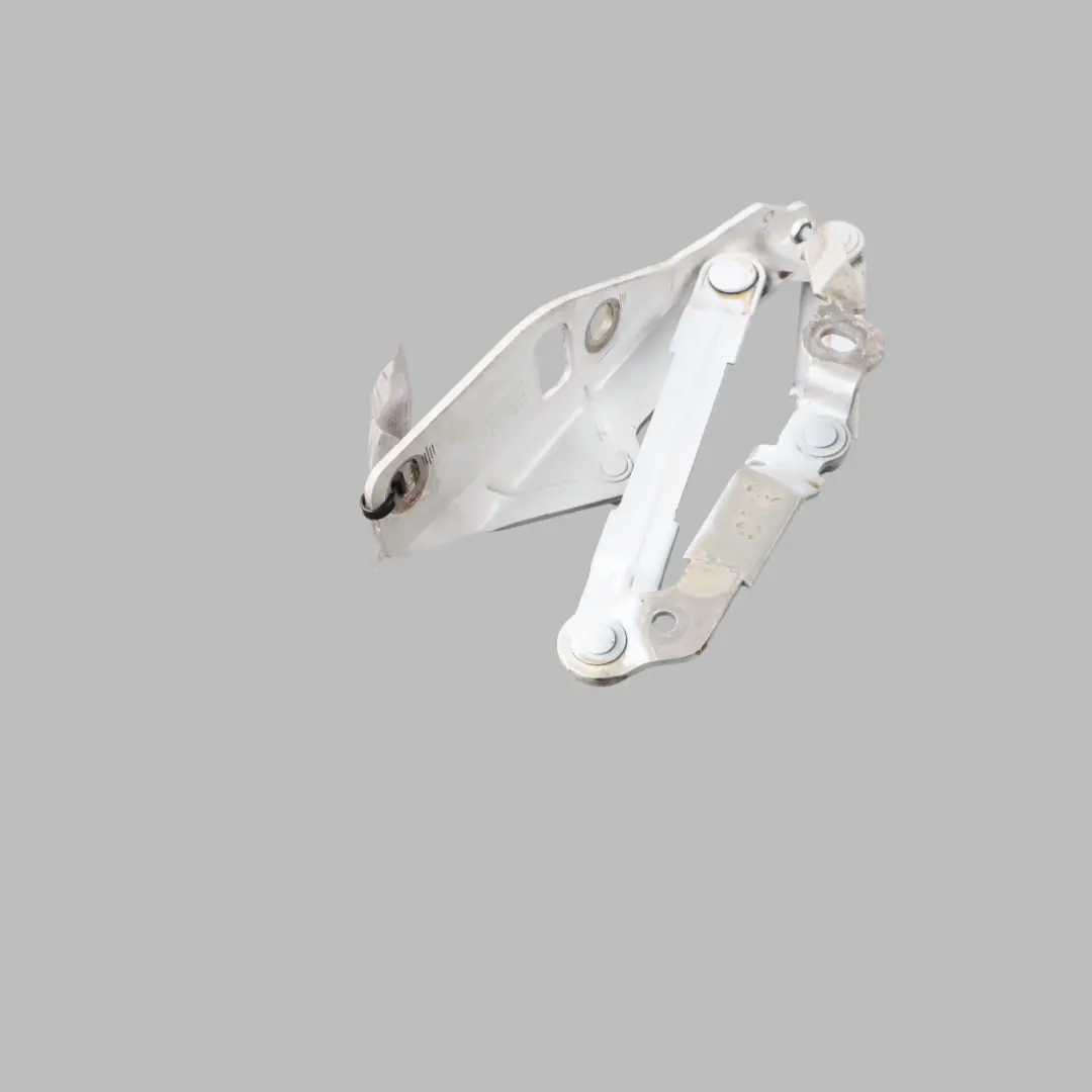 Bonnet Lid Hinge Front Right O/S Metallic Glacier White - S9R to Audi TT 8J with Part number 8J0823302H Audi TT 8J Bonnet Lid Hinge Front Right O/S Metallic Glacier White - S9R - SKU 8J0823302H-MGW - Part number 8J0823302H