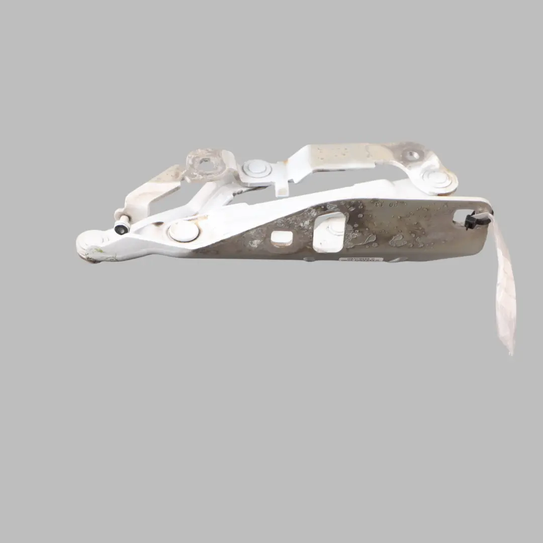 Bonnet Lid Hinge Front Right O/S Metallic Glacier White - S9R to Audi TT 8J with Part number 8J0823302H Audi TT 8J Bonnet Lid Hinge Front Right O/S Metallic Glacier White - S9R - SKU 8J0823302H-MGW - Part number 8J0823302H