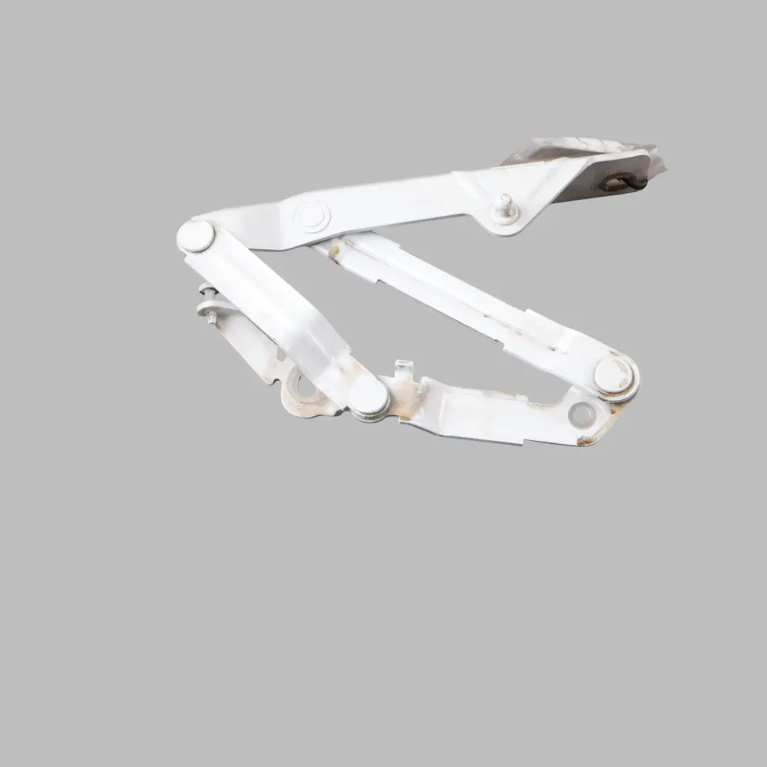 Bonnet Lid Hinge Front Right O/S Metallic Glacier White - S9R to Audi TT 8J with Part number 8J0823302H Audi TT 8J Bonnet Lid Hinge Front Right O/S Metallic Glacier White - S9R - SKU 8J0823302H-MGW - Part number 8J0823302H