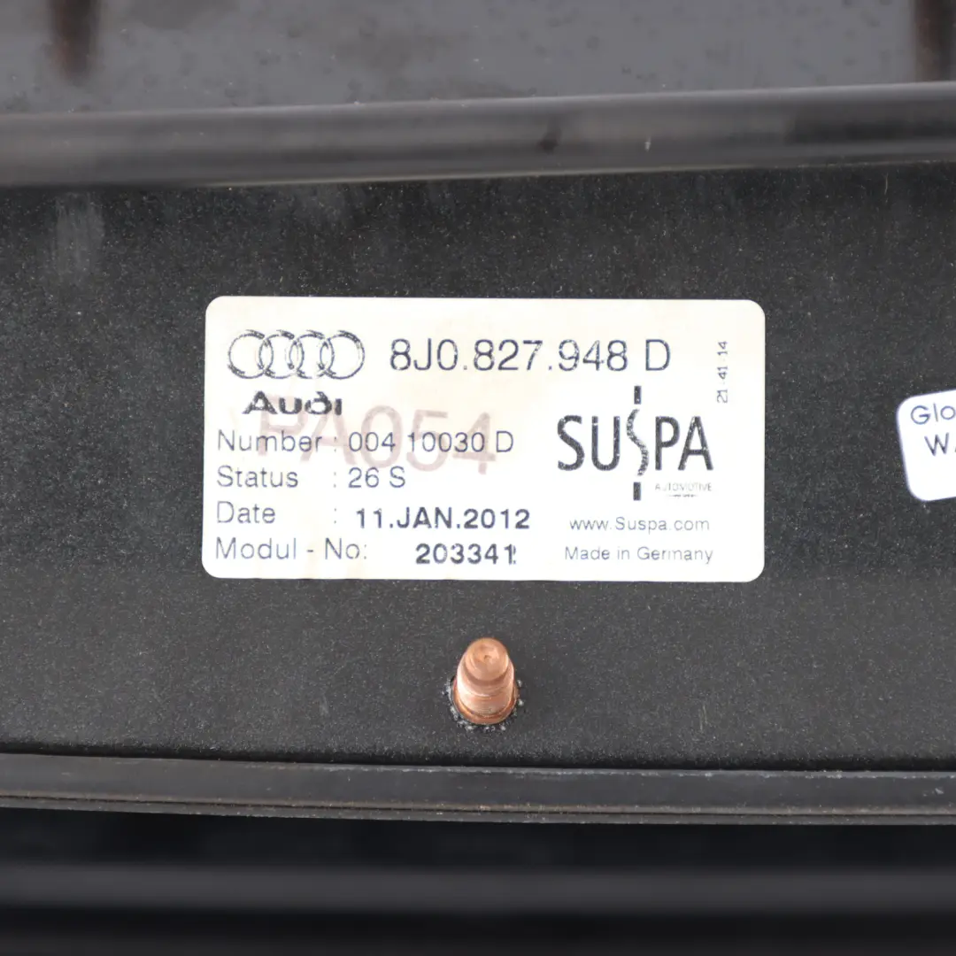 Heckspoiler Heckklappe Elektrische Verkleidung Phantom Schwarz Z9Y für Audi TT 8J mit Teilenummer 8J0827948D Audi TT 8J Heckspoiler Heckklappe Elektrische Verkleidung Phantom Schwarz Z9Y - SKU 8J0827948D-PHB - Teilenummer 8J0827948D