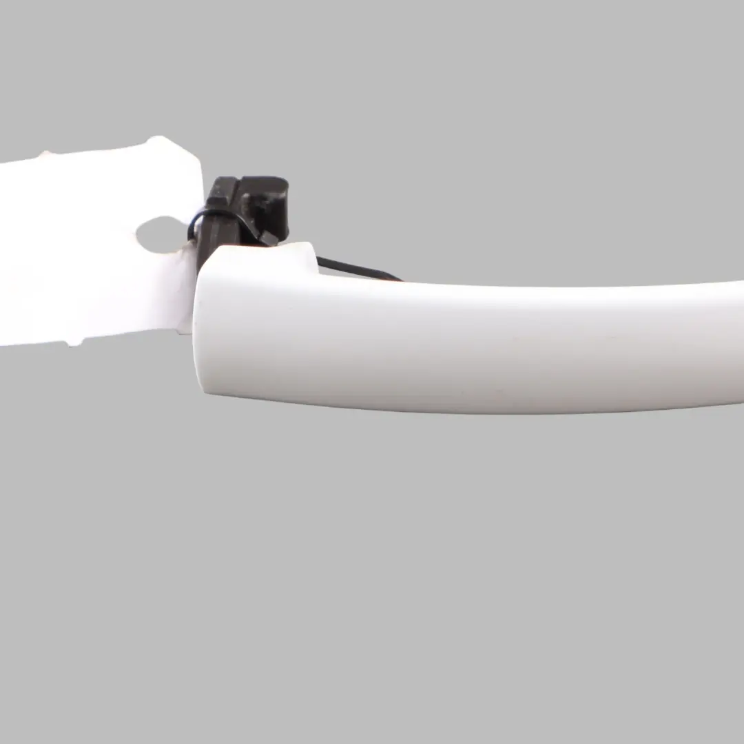 Audi TT 8J Exterior Door Handle Grab Front Right O/S Metallic Glacier White S9R - SKU 8J0837205-MGW - Part number 8J0837205
