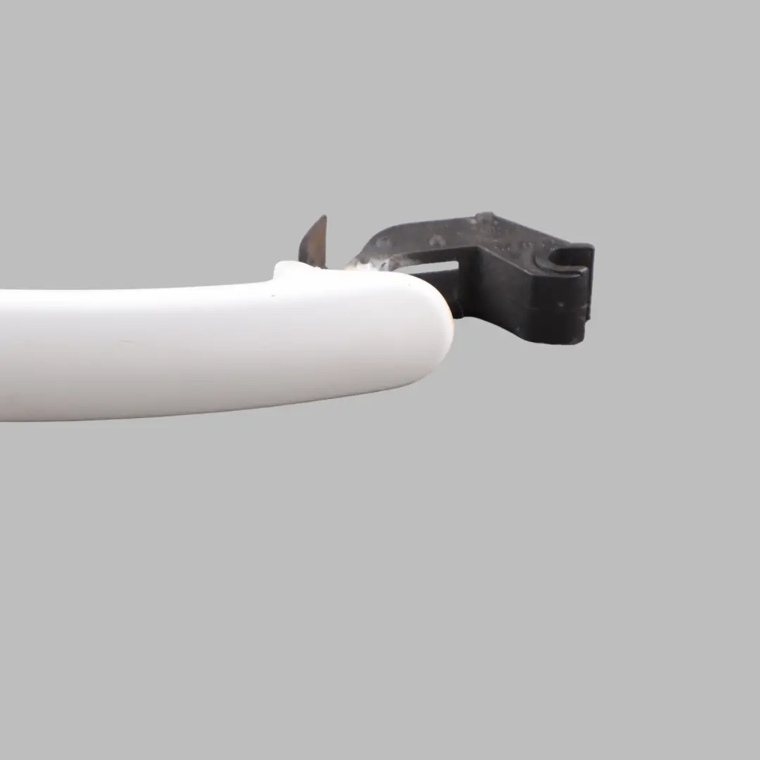 Audi TT 8J Exterior Door Handle Grab Front Right O/S Metallic Glacier White S9R - SKU 8J0837205-MGW - Part number 8J0837205