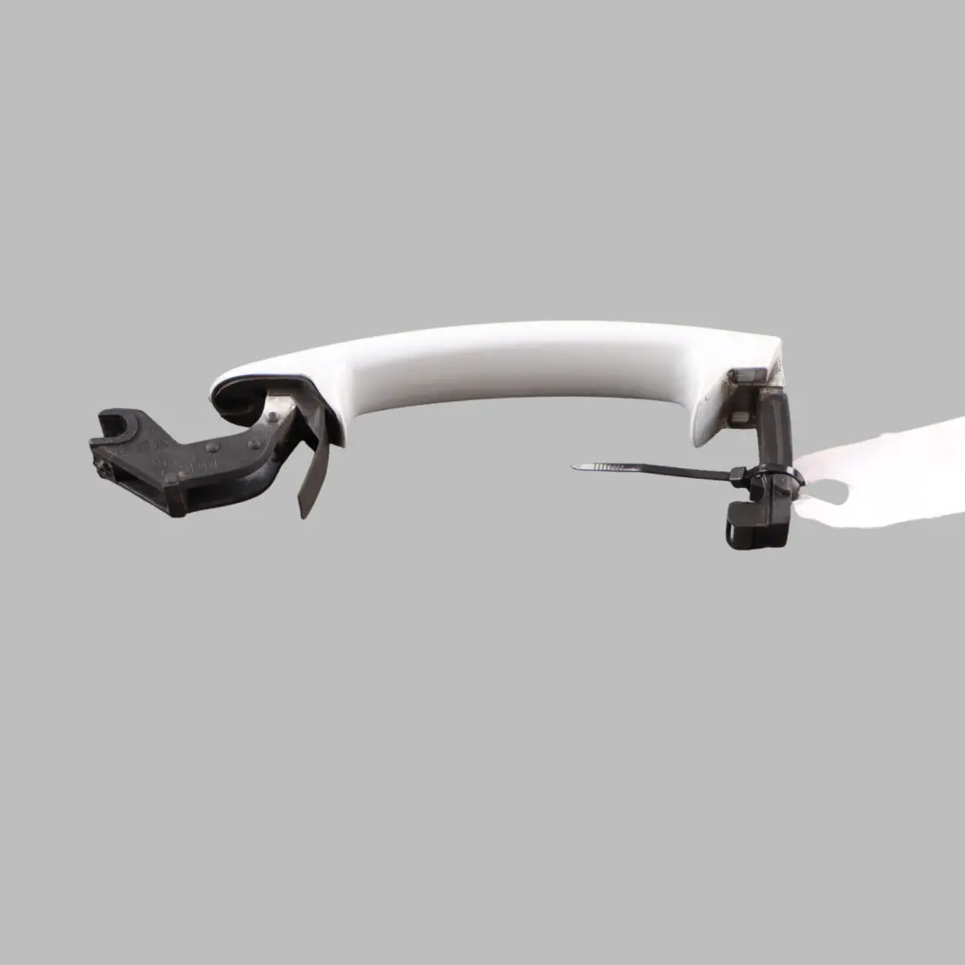 Audi TT 8J Exterior Door Handle Grab Front Right O/S Metallic Glacier White S9R - SKU 8J0837205-MGW - Part number 8J0837205
