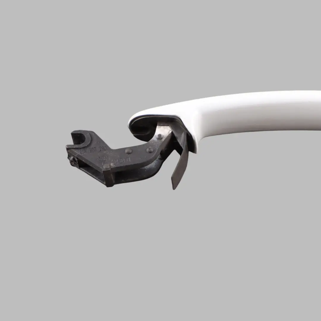 Audi TT 8J Exterior Door Handle Grab Front Right O/S Metallic Glacier White S9R - SKU 8J0837205-MGW - Part number 8J0837205