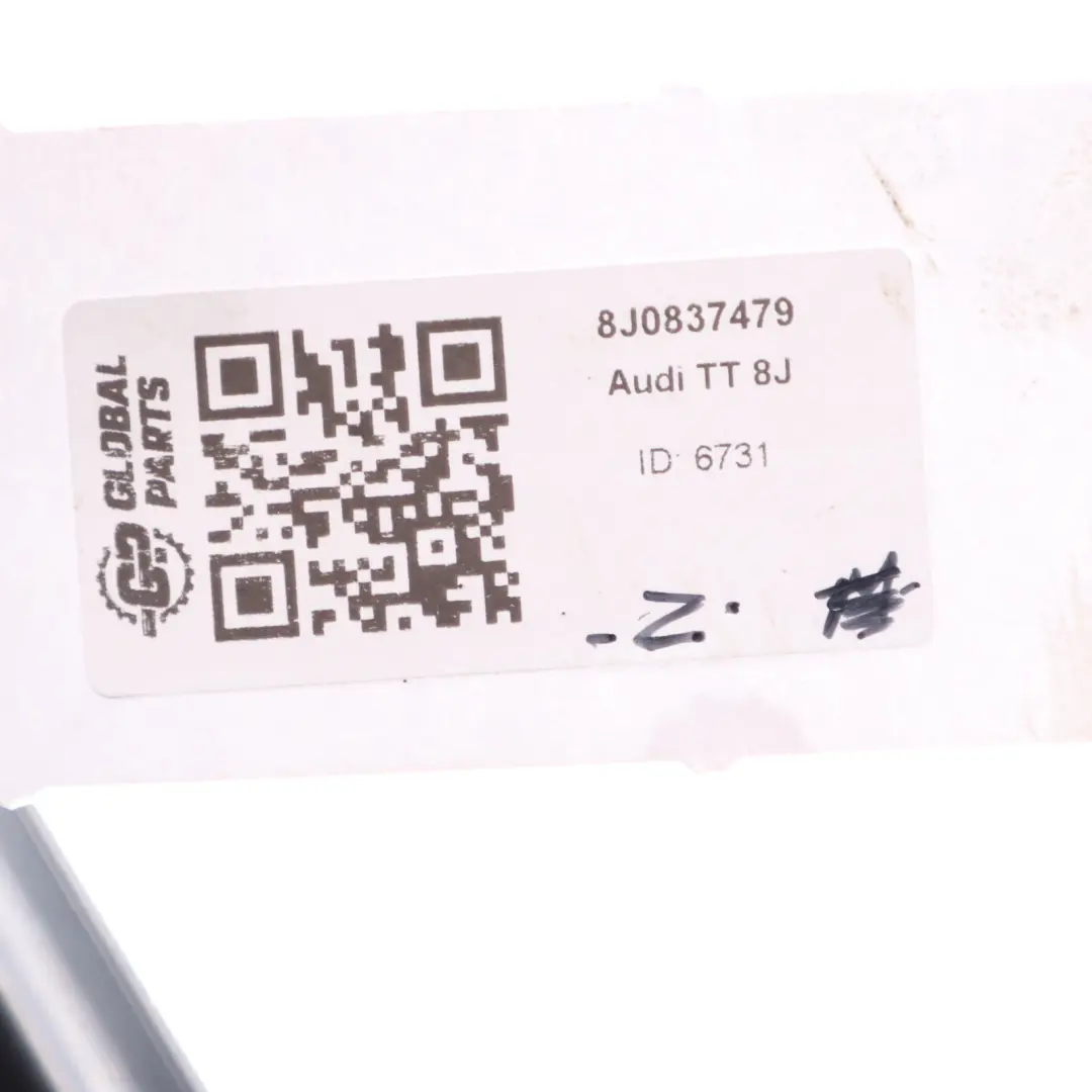 Audi TT 8J Front Door Weatherstrip Window Inner Seal Gasket Left N/S - SKU 8J0837479 - Part number 8J0837479