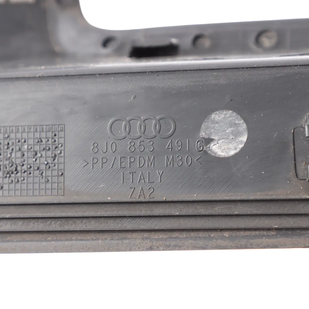 Door Sill Strip Trim Entrance Cover Panel Front Left N/S to Audi TT 8J with Part number 8J0853491F Audi TT 8J Door Sill Strip Trim Entrance Cover Panel Front Left N/S - SKU 8J0853491F - Part number 8J0853491F