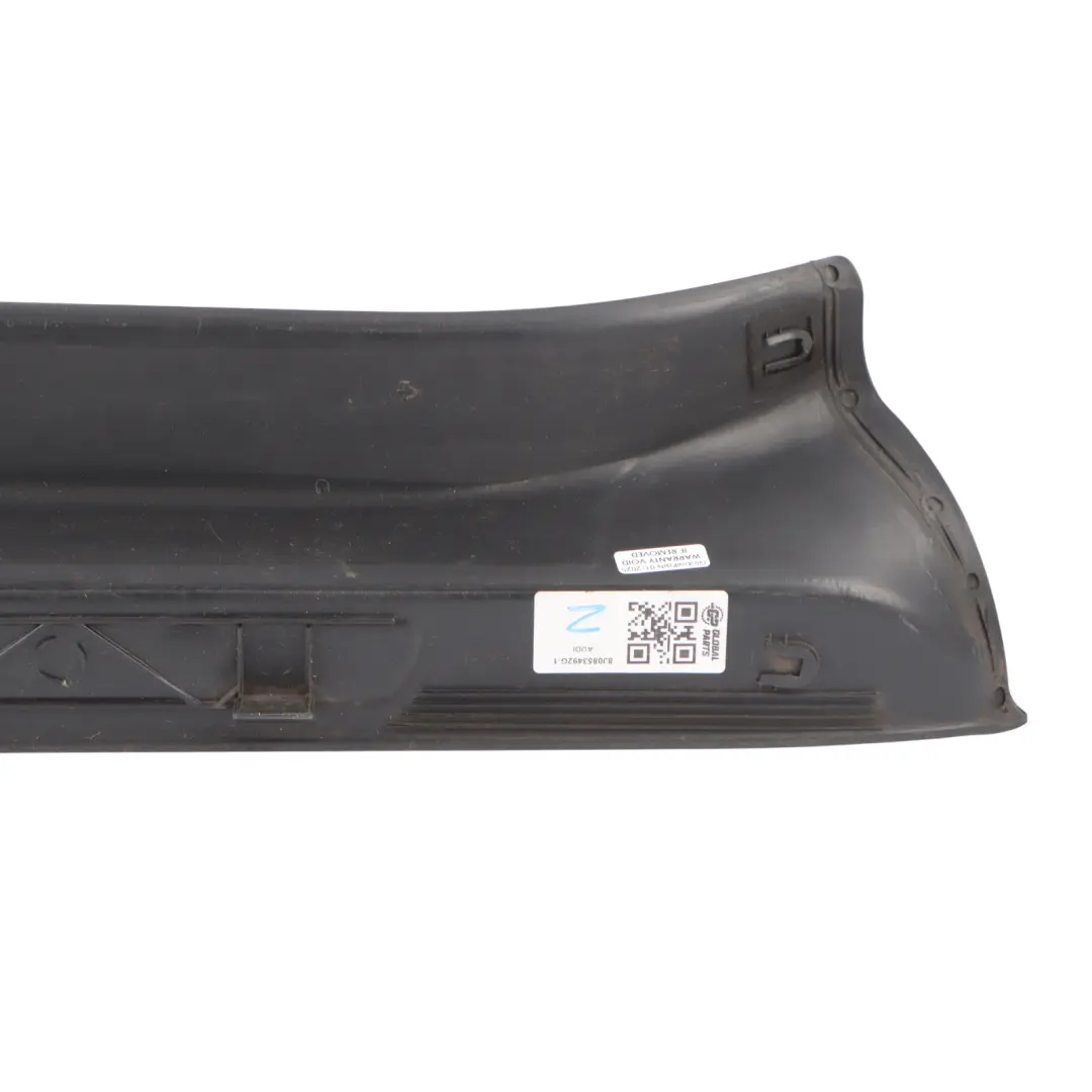 Audi TT 8J Door Sill Front Right O/S Trim Entrance Cover Panel - SKU 8J0853492G-1 - Part number 8J0853492G