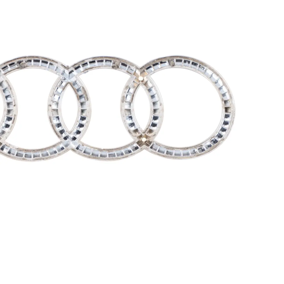 Audi TT 8J Rear Trunk Boot Badge Logo Emblem Chrome Rings - SKU 8J0853742B - Part number 8J0853742B