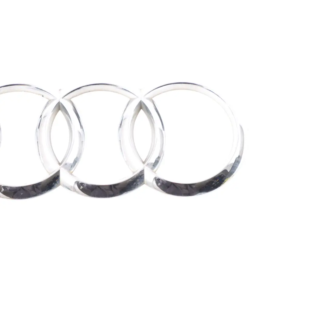 Audi TT 8J Rear Trunk Boot Badge Logo Emblem Chrome Rings - SKU 8J0853742B - Part number 8J0853742B