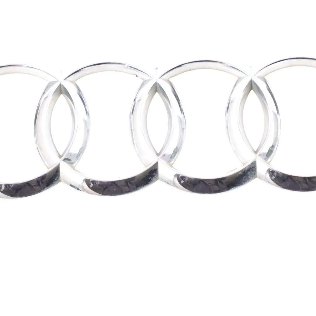 Audi TT 8J Rear Trunk Boot Badge Logo Emblem Chrome Rings - SKU 8J0853742B - Part number 8J0853742B