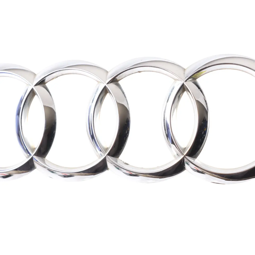 Audi TT 8J Rear Trunk Boot Badge Logo Emblem Chrome Rings - SKU 8J0853742B - Part number 8J0853742B