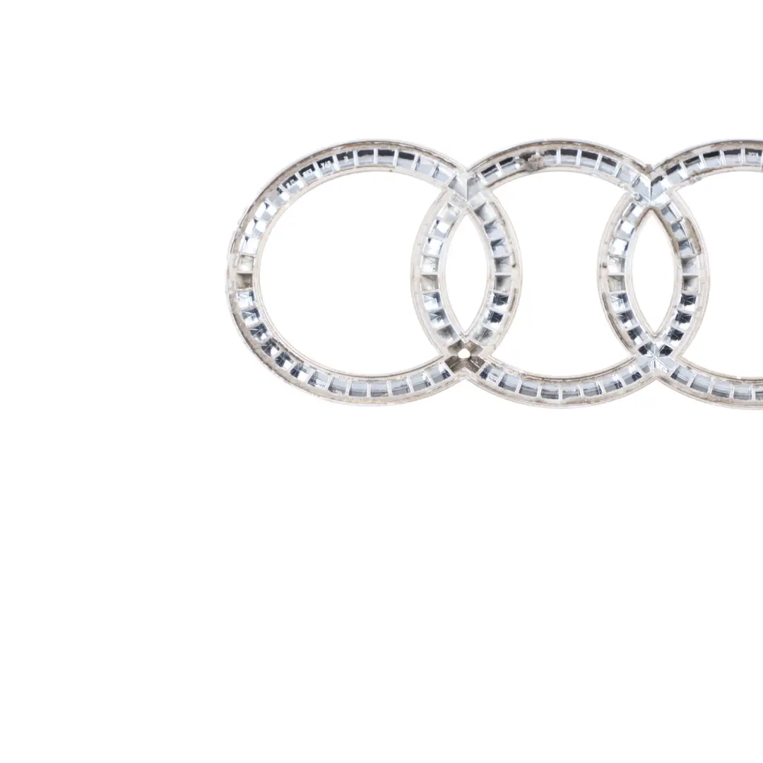 Audi TT 8J Rear Trunk Boot Badge Logo Emblem Chrome Rings - SKU 8J0853742B - Part number 8J0853742B