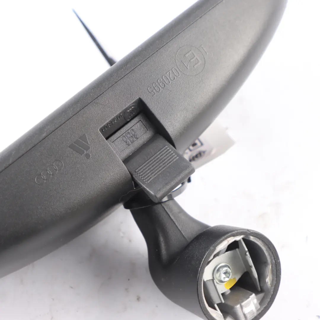 Audi A1 8X TT 8J Interior Rear View Mirror Glass Satin Black - SKU 8J0857511D-1 - Part number 8J0857511D