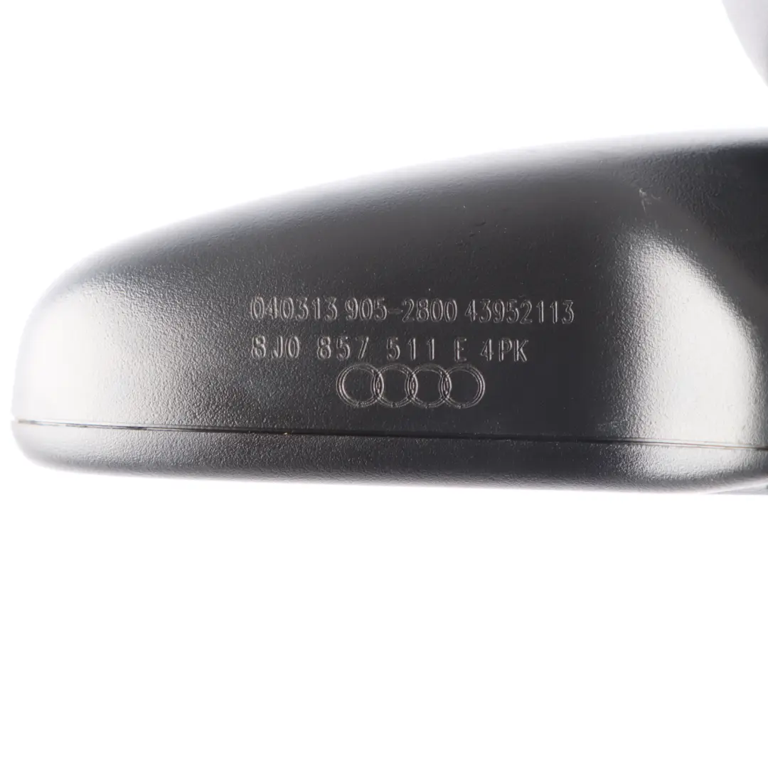 Audi TT 8J Specchio Retrovisore Interno Oscurante Cover Trim Nero - SKU 8J0857511E - Numero di parte 8J0857511E