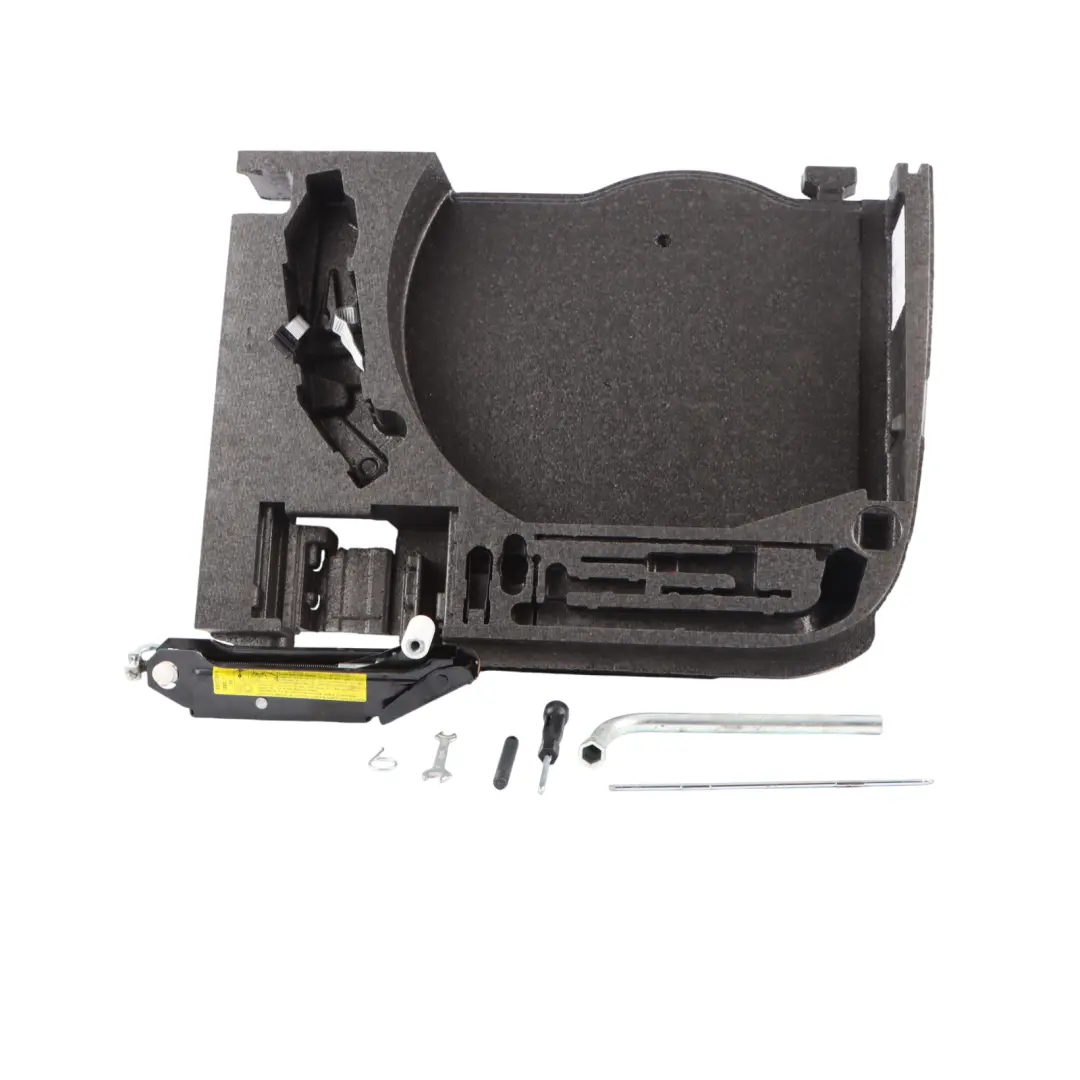 Boot Spare Wheel Foam Jack Tow Eye Tool Kit Module Holder to Audi TT 8J with Part number 8J0864501F Audi TT 8J Boot Spare Wheel Foam Jack Tow Eye Tool Kit Module Holder - SKU 8J0864501F-1 - Part number 8J0864501F