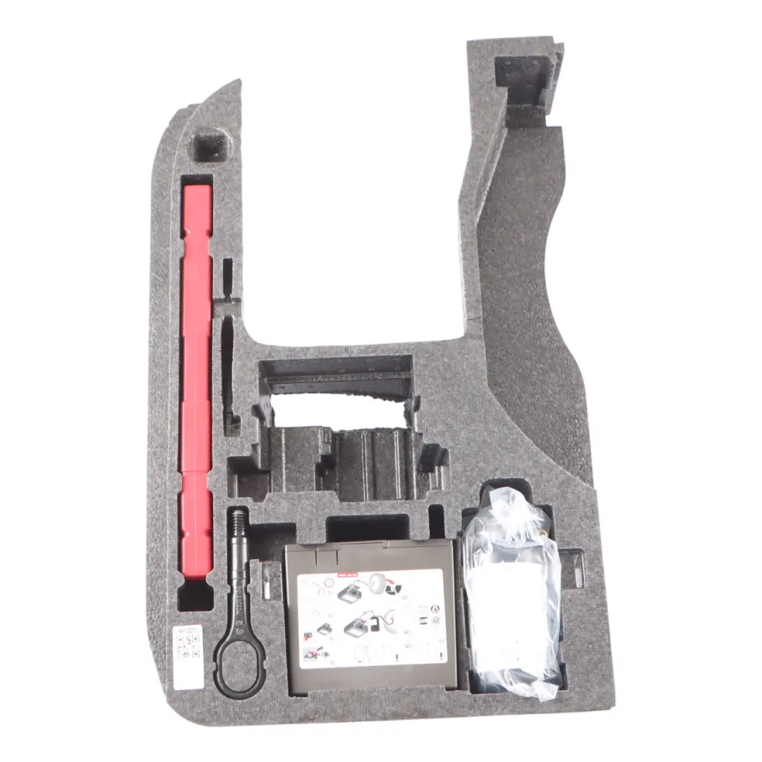 Boot Trunk Panel Tool Kit Storage Tray Foam Holder to Audi TT 8J with Part number 8J0864501K Audi TT 8J Boot Trunk Panel Tool Kit Storage Tray Foam Holder - SKU 8J0864501K - Part number 8J0864501K