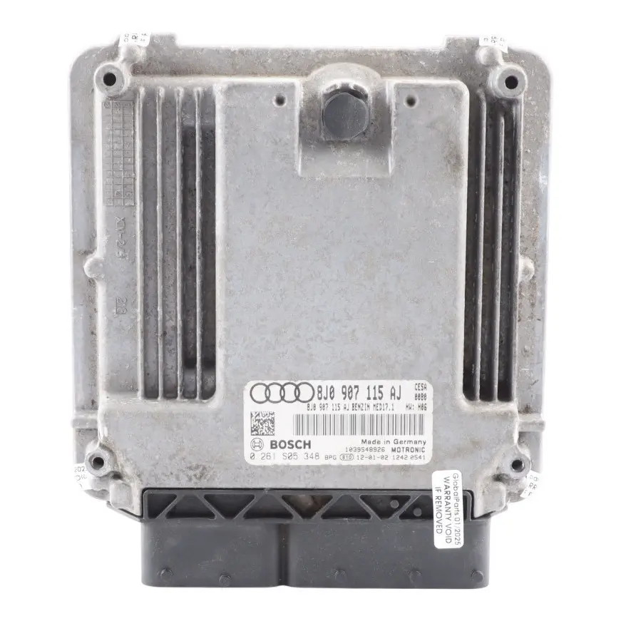 Audi TT Mk2 8J 2.0 TFSI CESA 211HP Engine Control Unit ECU Automatic - SKU 8J0907115AJ - Part number 8J0907115AJ