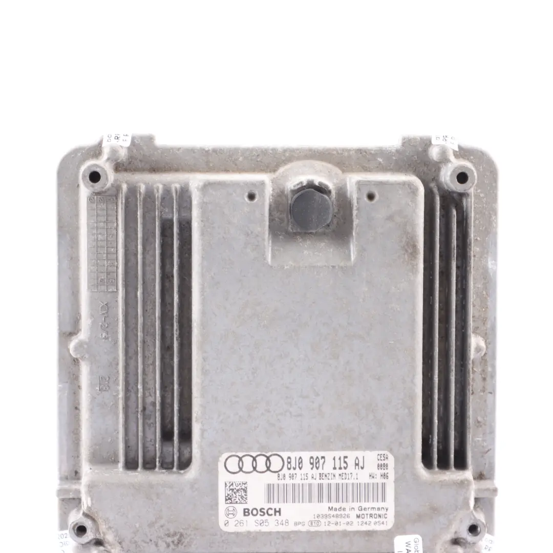 Audi TT MK2 8J 2.0 TFSI CESA 211HP Motor Steuergerät ECU Automatik - SKU 8J0907115AJ - Teilenummer 8J0907115AJ