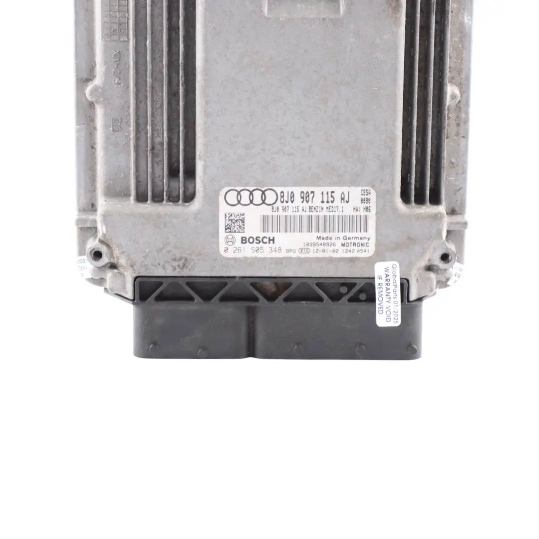 Audi TT Mk2 8J 2.0 TFSI CESA 211HP Engine Control Unit ECU Automatic - SKU 8J0907115AJ - Part number 8J0907115AJ