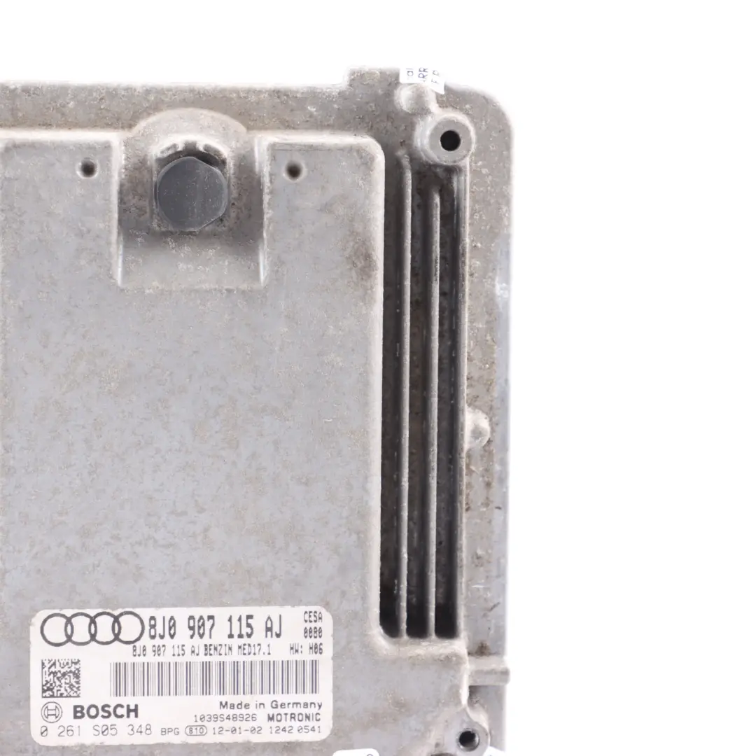 Audi TT Mk2 8J 2.0 TFSI CESA 211HP Engine Control Unit ECU Automatic - SKU 8J0907115AJ - Part number 8J0907115AJ