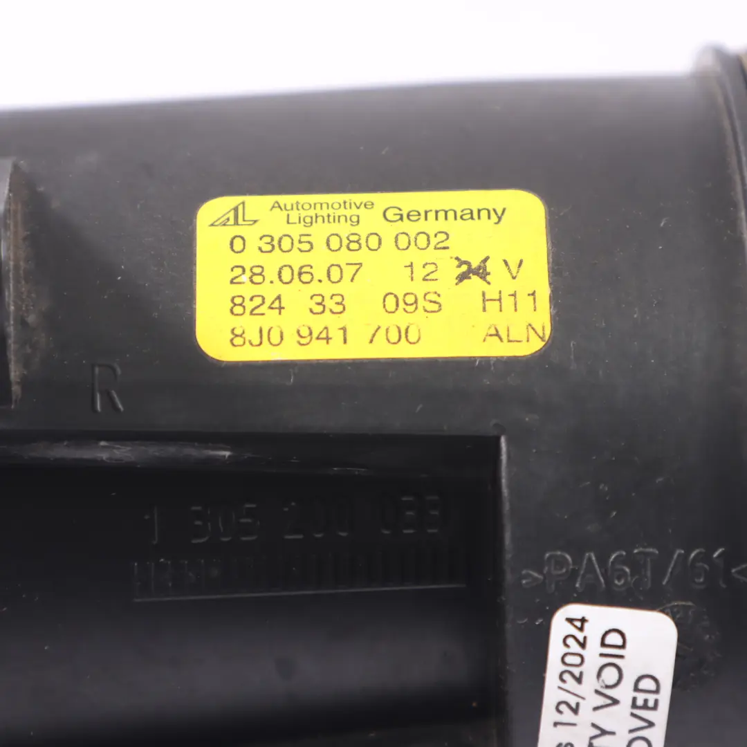 Audi TT 8J Lampada Fendinebbia Anteriore Destra - SKU 8J0941700 - Numero di parte 8J0941700