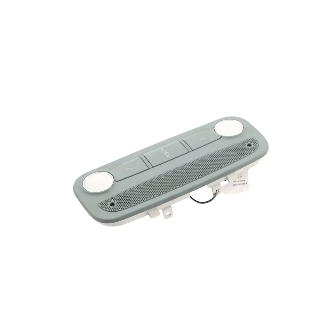 Audi TT 8J Interrupteur Lampe Lecture Arrière Éclairage Toit Gris - SKU 8J0947111B - Numéro de pièce 8J0947111B