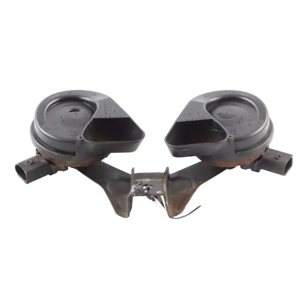 Audi TT 8J Horn Signal Fanfare Signal High Low Tone Set - SKU 8J0951223A - Part number 8J0951223A