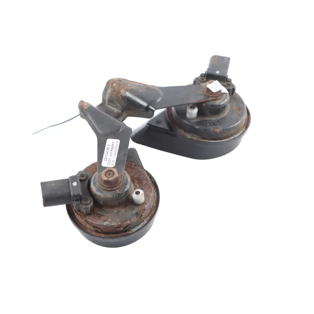 Audi TT 8J Horn Signal Fanfare Signal High Low Tone Set - SKU 8J0951223A - Part number 8J0951223A