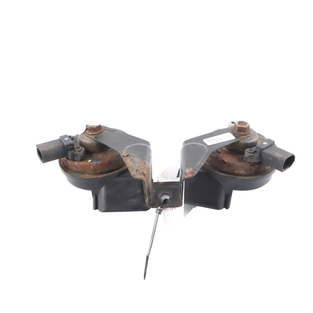 Audi TT 8J Horn Signal Fanfare Signal High Low Tone Set - SKU 8J0951223A - Part number 8J0951223A