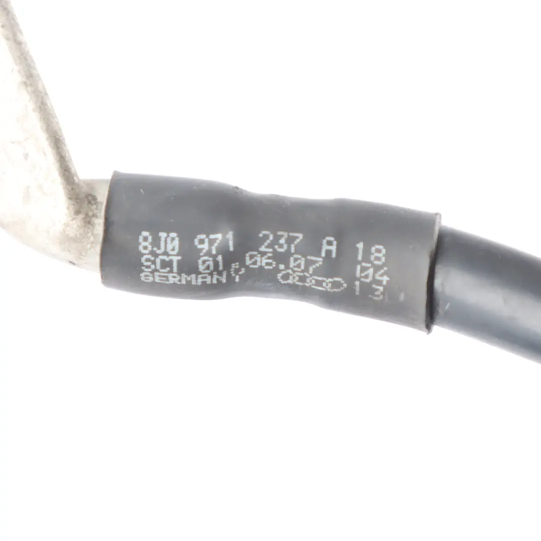 Starter Motor Negative Battery Wiring Harness Cable to Audi TT 8J with Part number 8J0971237A Audi TT 8J Starter Motor Negative Battery Wiring Harness Cable - SKU 8J0971237A - Part number 8J0971237A
