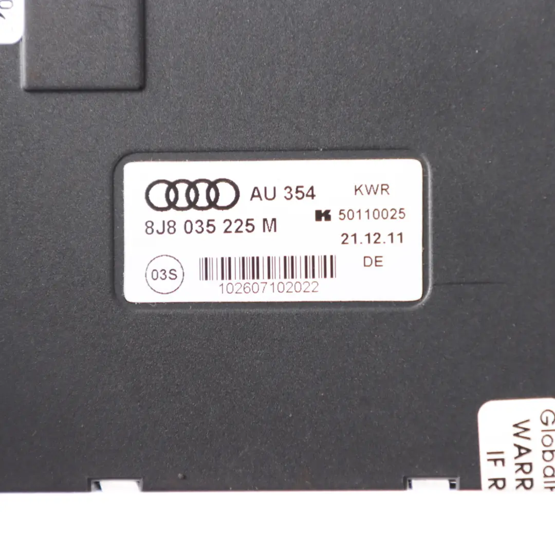 Audi TT 8J Amplificateur d'antenne Module d'antenne Unité de contrôle - SKU 8J8035225M - Numéro de pièce 8J8035225M
