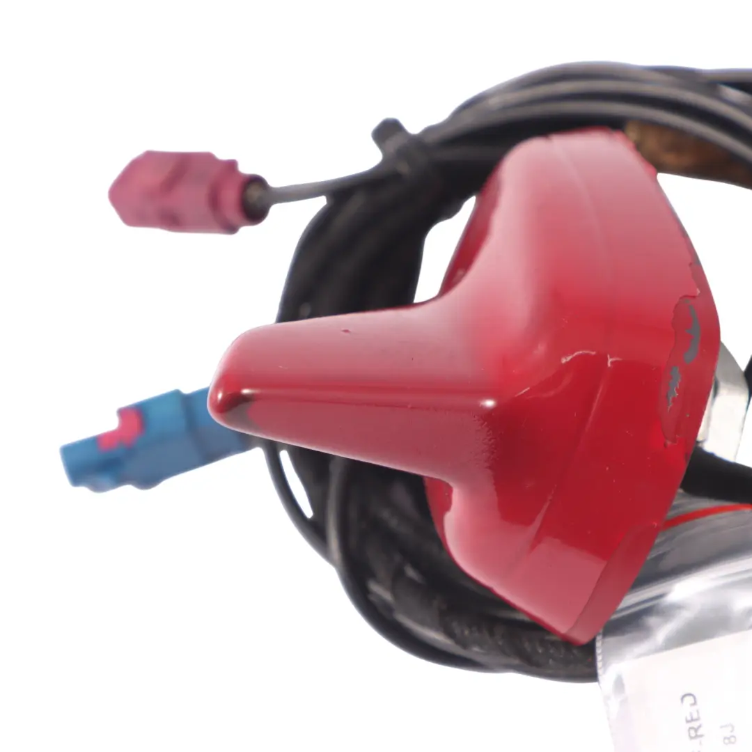 Antenna Aereo Tetto In alto Squalo Fin Rosso per Audi TT 8J con numero di parte 8J8035503F Audi TT 8J Antenna Aereo Tetto In alto Squalo Fin Rosso - SKU 8J8035503F-RED - Numero di parte 8J8035503F