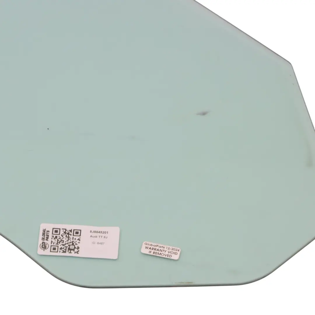 Audi TT 2 8J Scheibe Fenster Türver Glasung Vorne Links AS2 A - SKU 8J8845201 - Teilenummer 8J8845201