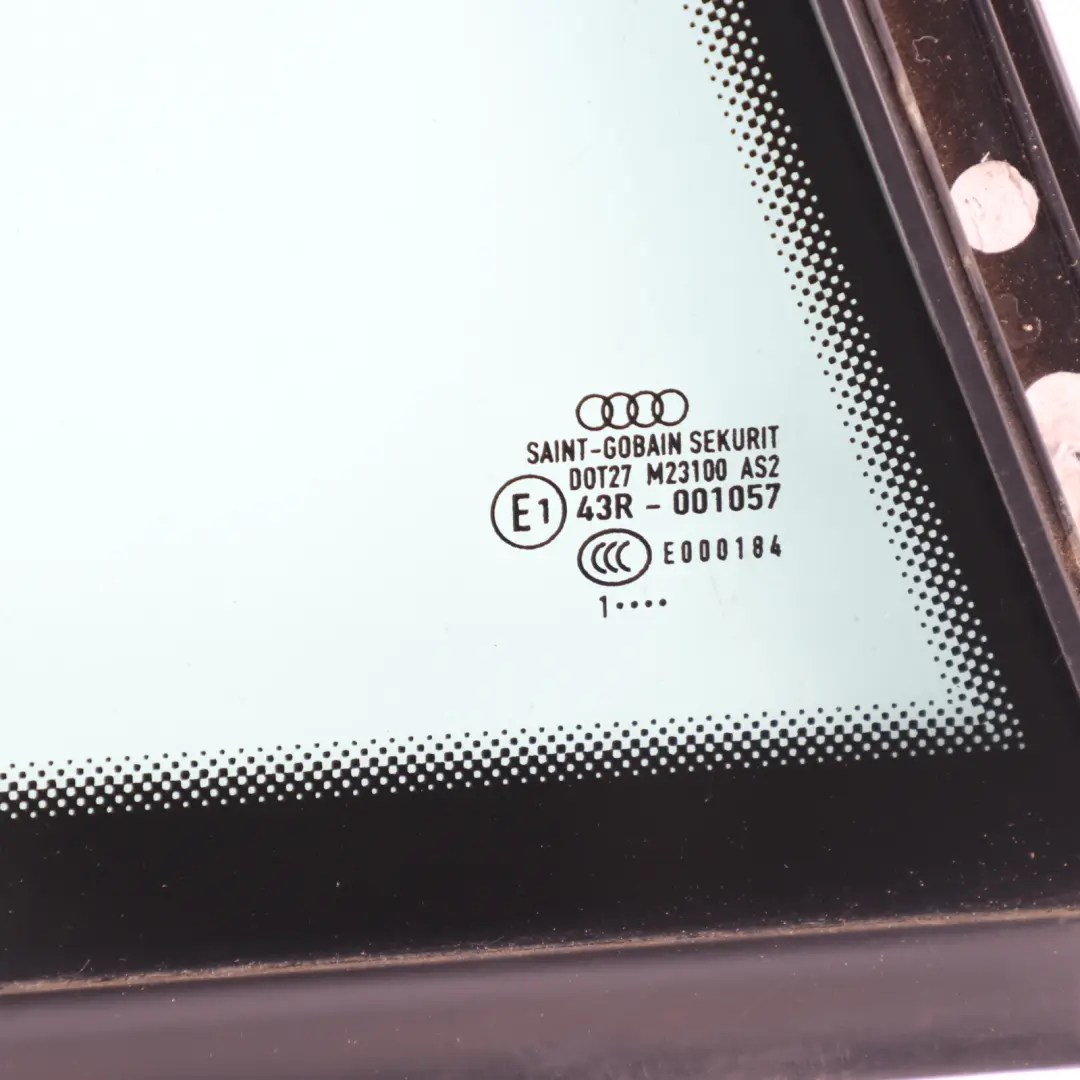 Audi TT 8J Coupe Side Quarter Window Glass AS2 Rear Right O/S - SKU 8J8845300B - Part number 8J8845300B
