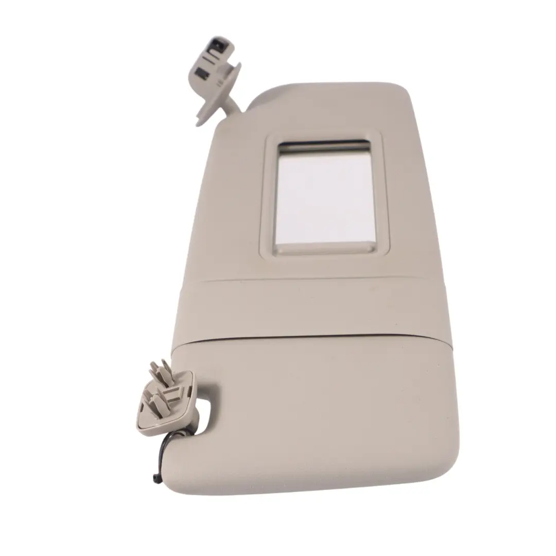 Audi TT 8J Sun Visor Cover Mirror Front Left N/S Panel Beige - SKU 8J8857551A - Part number 8J8857551A