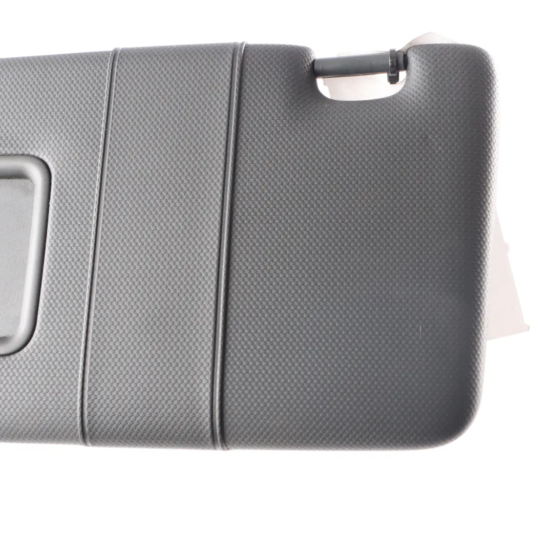 Audi TT 8J Front Sun Visor Cover Mirror Panel Black Left N/S - SKU 8J8857551H - Part number 8J8857551H