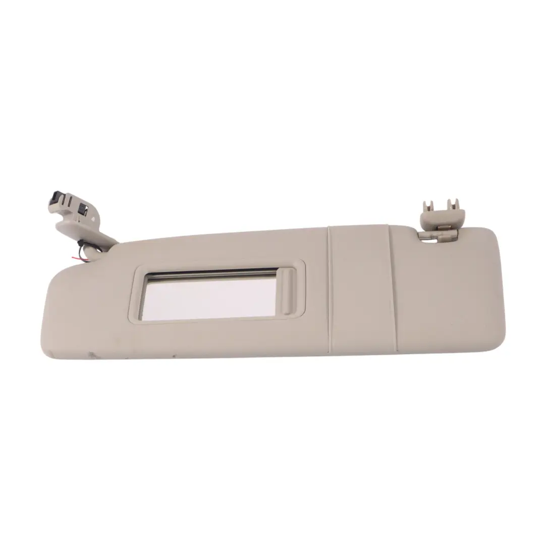 Audi TT 8J Sun Visor Cover Mirror Panel Beige Front Right O/S - SKU 8J8857552A - Part number 8J8857552A