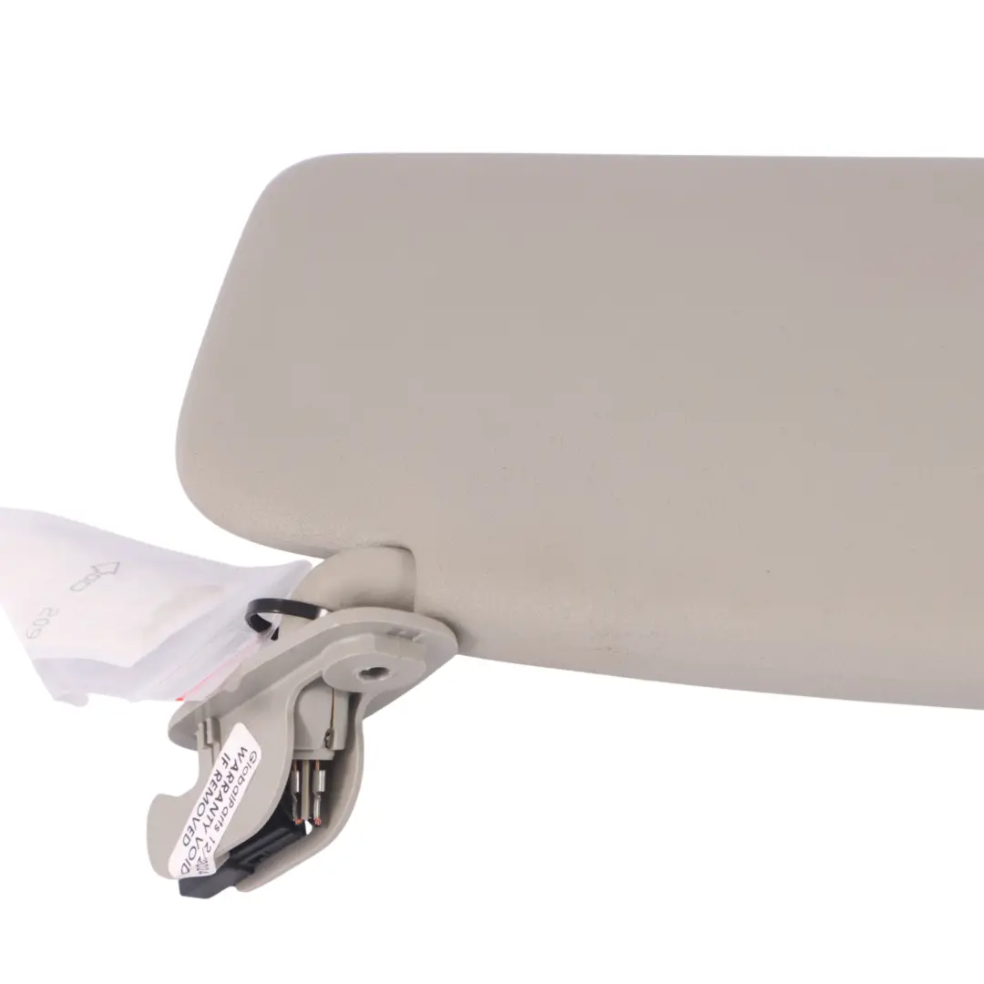Audi TT 8J Sun Visor Cover Mirror Panel Beige Front Right O/S - SKU 8J8857552A - Part number 8J8857552A