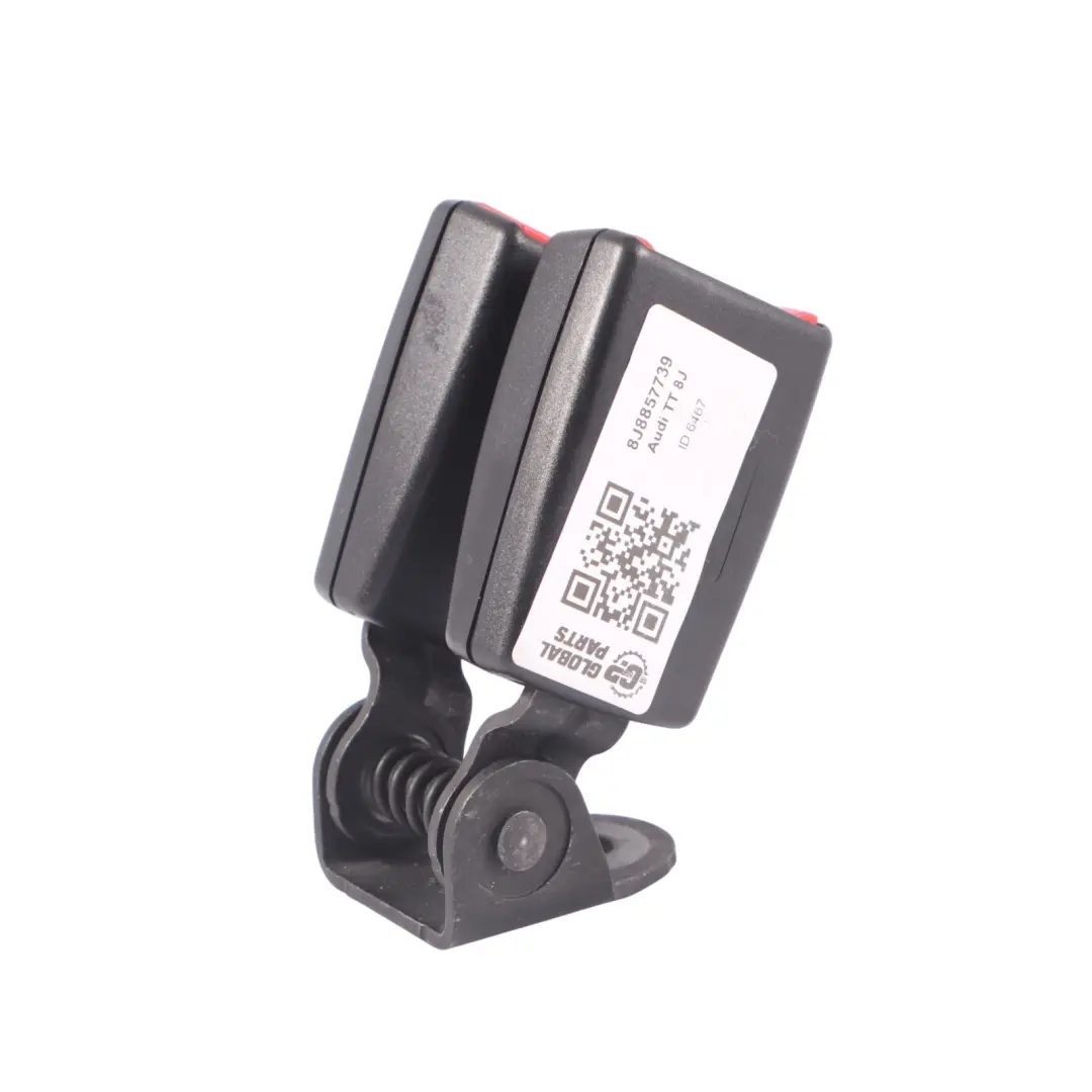 Audi TT 8J Cintura di sicurezza posteriore centrale doppia fibbia - SKU 8J8857739 - Numero di parte 8J8857739