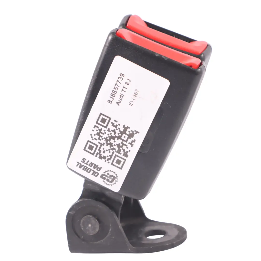Audi TT 8J Cintura di sicurezza posteriore centrale doppia fibbia - SKU 8J8857739 - Numero di parte 8J8857739