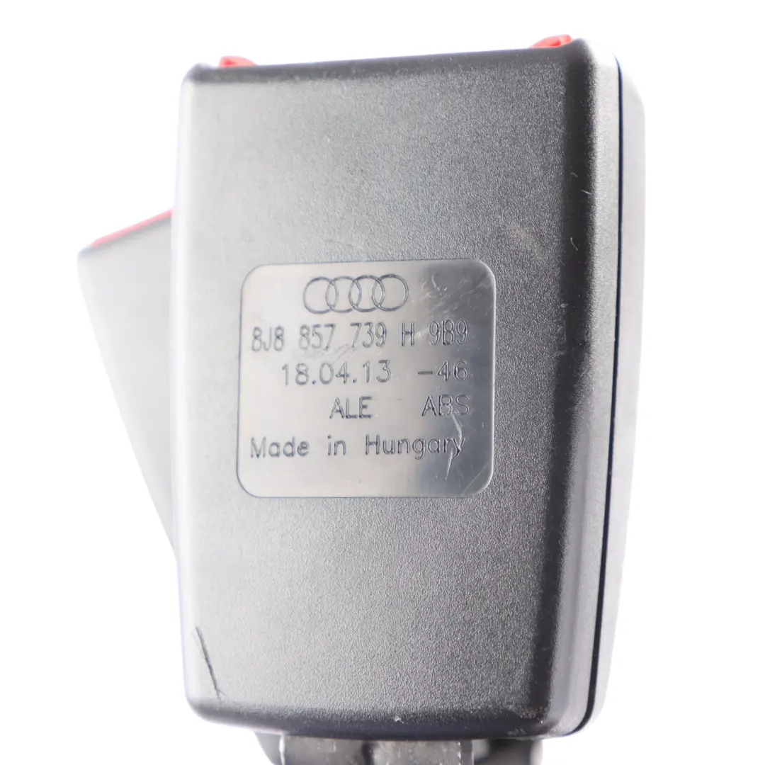 Pasy Blokada Klamry Podwójne Lewe Tylne Tył do Audi TT 8J o numerze 8J8857739H Audi TT 8J Pasy Blokada Klamry Podwójne Lewe Tylne Tył - SKU 8J8857739H - Numer Części 8J8857739H